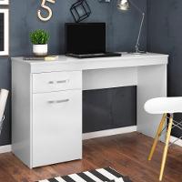 Escrivaninha Com 1 Gaveta Evans Branco - 1