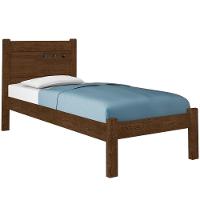 Cama Solteiro Paloma Malbec Com Colchão - 2