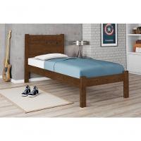 Cama Solteiro Paloma Malbec Com Colchão - 4