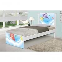 Cama Solteiro Adesivada Pipas Com Colchão - 3