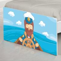 Cama Solteiro Adesivada Marinheiro Com Colchão - 5