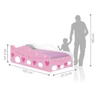 Cama Fun Nuvens Meninas Solteiro Com Colchão