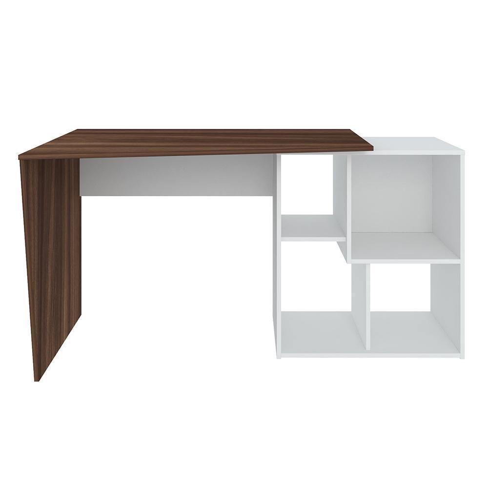 Conjunto De Escrivaninhas Cancún Ipê Branco - 4