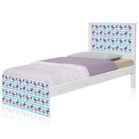 Cama Juvenil Com Cabeceira Barcelona Flamingos - 2