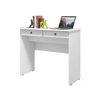 Escrivaninha 2 Gavetas Saturno Branco - 2