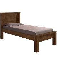 Cama Solteiro Roma Malbec Com Colchão - 2