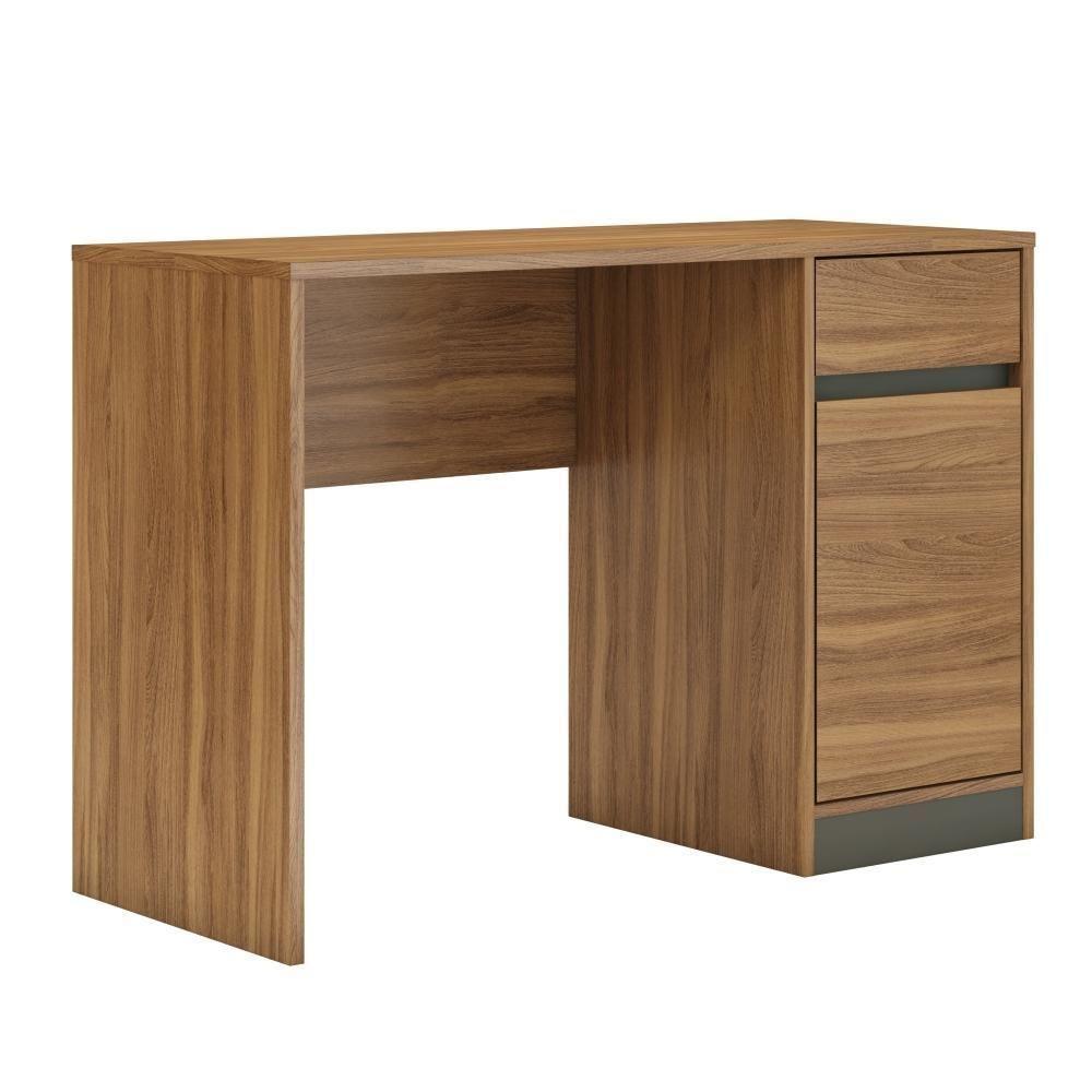 Escrivaninha Com 1 Gaveta Lewis Amendola Grafito - 3