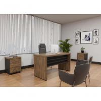 Conjunto Escrivaninha E Balcão Coldfield Charuto Preto - 6