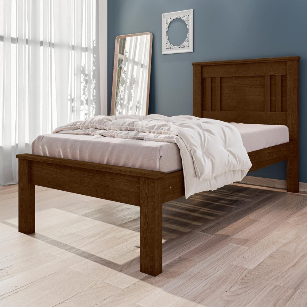 Cama De Solteiro Flex Com Colchão Macaé Malbec Off White - 5