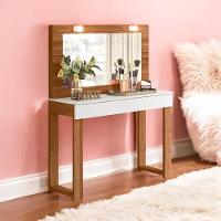 Escrivaninha Penteadeira Giulia Cinamomo Branco - 1