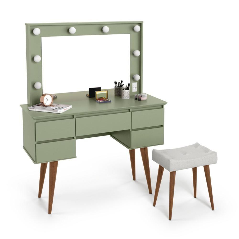 Penteadeira Camarim 5 Gavetas Mariana Alecrim - 2