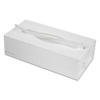 Papeleira Toalheiro Acrílico Porta Toalhas Papel Interfolha Comercial [cor: Branco] - 1