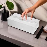 Papeleira Toalheiro Acrílico Porta Toalhas Papel Interfolha Comercial [cor: Branco] - 4