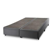 Base Box Baú Queen Size Prince Sued 0,79x1,97x0,41 Cinza - 1