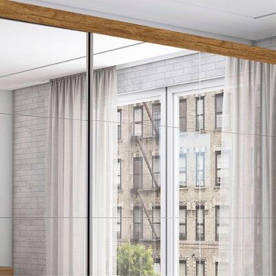 Guarda Roupa Casal Isabela Master 3 Portas Correr 4 Gavetas Freijó com Espelho