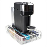 Porta Cápsulas Acrílico Para 40 Cápsulas Nespresso Vertuo - 1