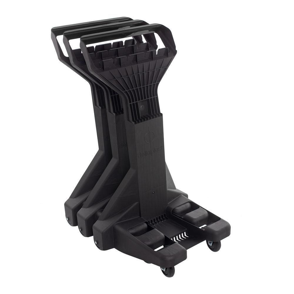 Carrinho De Compras Preto Com Cestos D-500 12kg Removíveis Preto - Dellaplast - 4