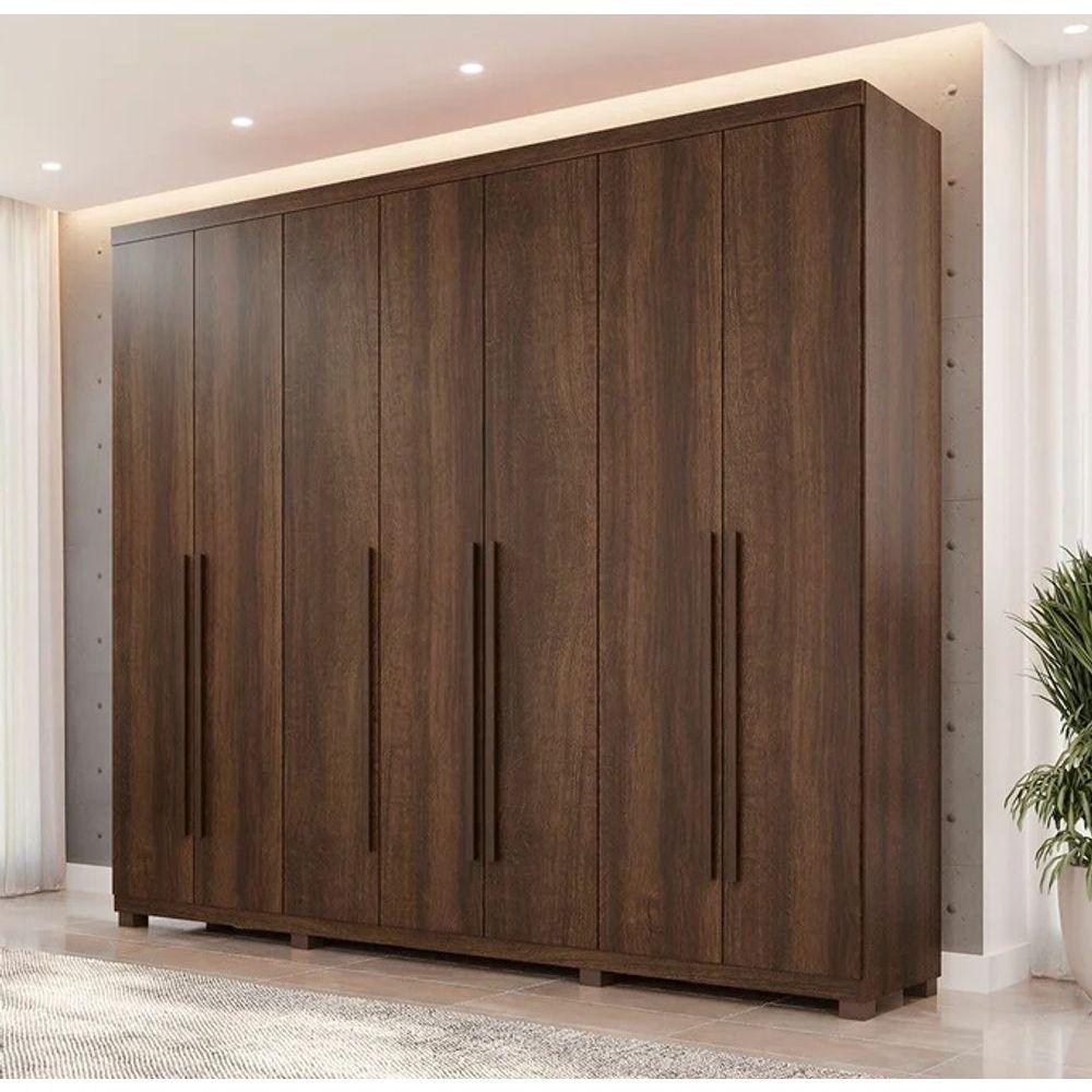 Guarda Roupa Istambul 7 Portas 100%mdf Imbuia - Benetil - 1