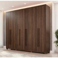 Guarda Roupa Istambul 7 Portas 100%mdf Imbuia - Benetil - 1