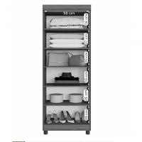 Multiuso New Roma 2 Portas Com Chave Benetil Móveis - Imbuia/off - 2