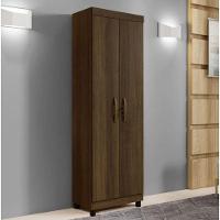 Multiuso New Roma 2 Portas Com Chave Benetil Móveis - Imbuia - 2