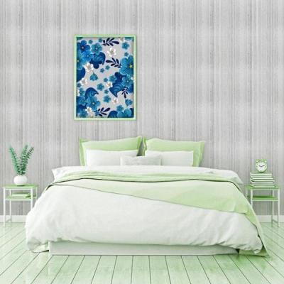 Papel De Parede Madeira Cinza