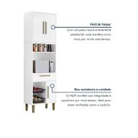 Torre Quente Lorena Com Fruteira Kaiki Móveis - Branco - 5