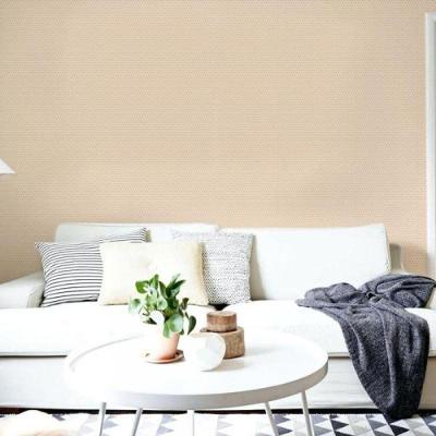 Papel De Parede Quarto Bolinhas Laranja