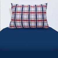 Fronha Doce Vida Malha Mista São Paulo 48cm68cm Azul Profundo - 2