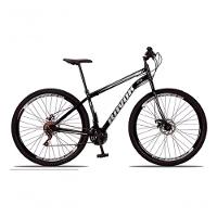 Bicicleta Aro 29 Shimano Traseiro Aço 21 Velocidades Marchas Cor:cinza - 1