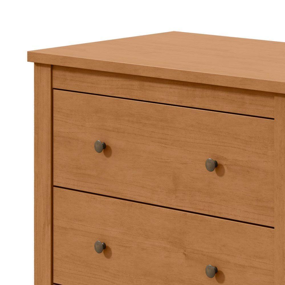 Cômoda Com 6 Gavetas Maggiore Estrutura Mdf/mdp Móveis Lopas Amendoa Clean - 7