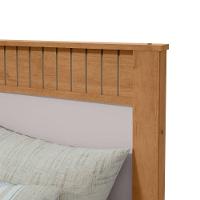 Cama Solteiro Athenas - Lopas Amendoa Clean/off White