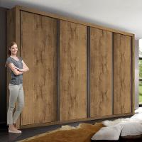 Guarda Roupa Casal Milano Freijó 4 Portas 4 Gavetas Minastex - 17