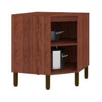 Balcão De Cozinha Com Tampo Halifax Nogueira Off White - 3