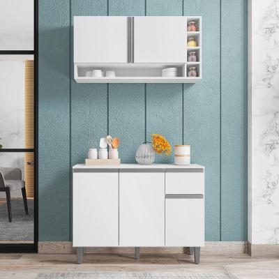 Balcão E Aéreo Para Cozinha Miami Branco