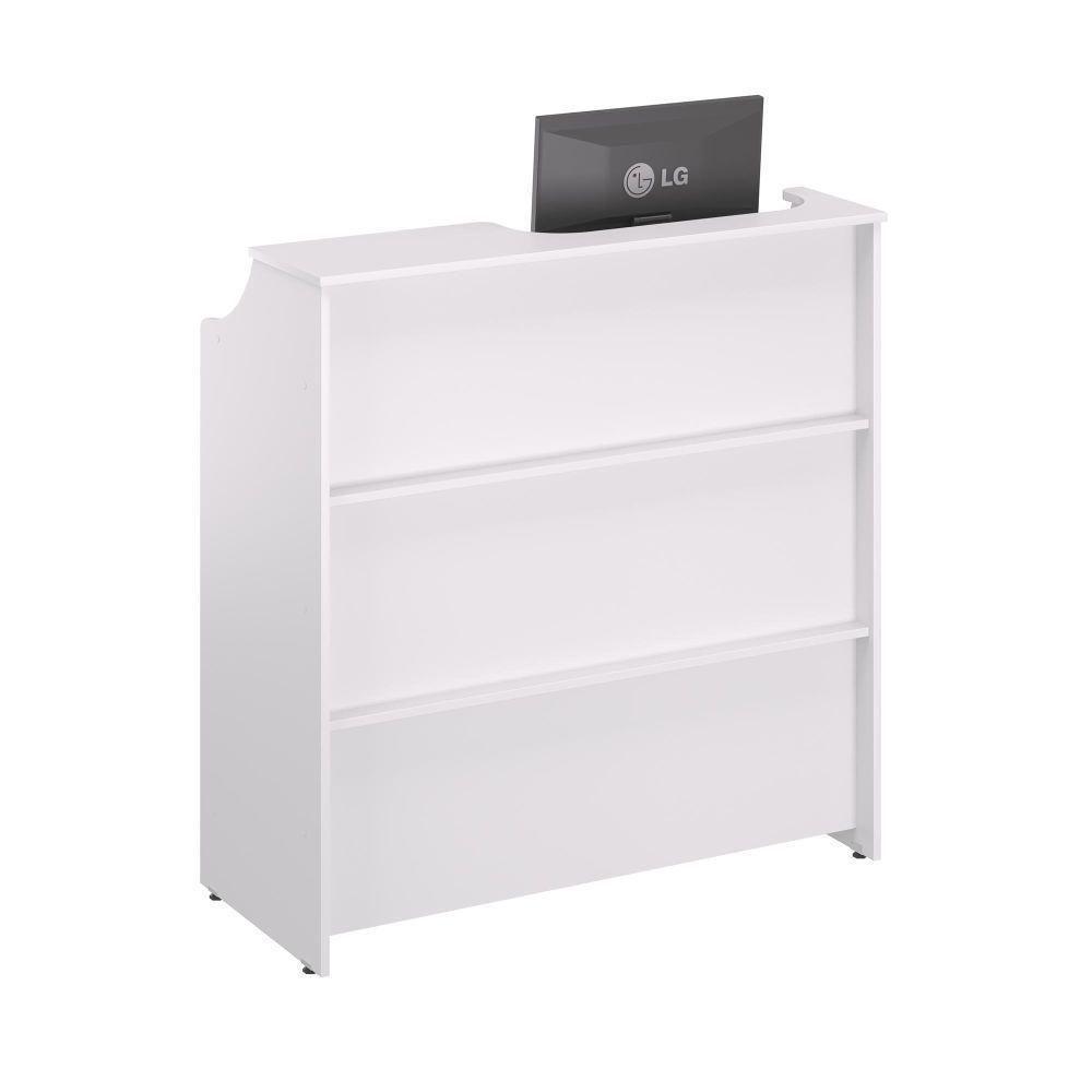 Balcão Farmácia Petshop Recepção De Loja Com Gaveta - 1