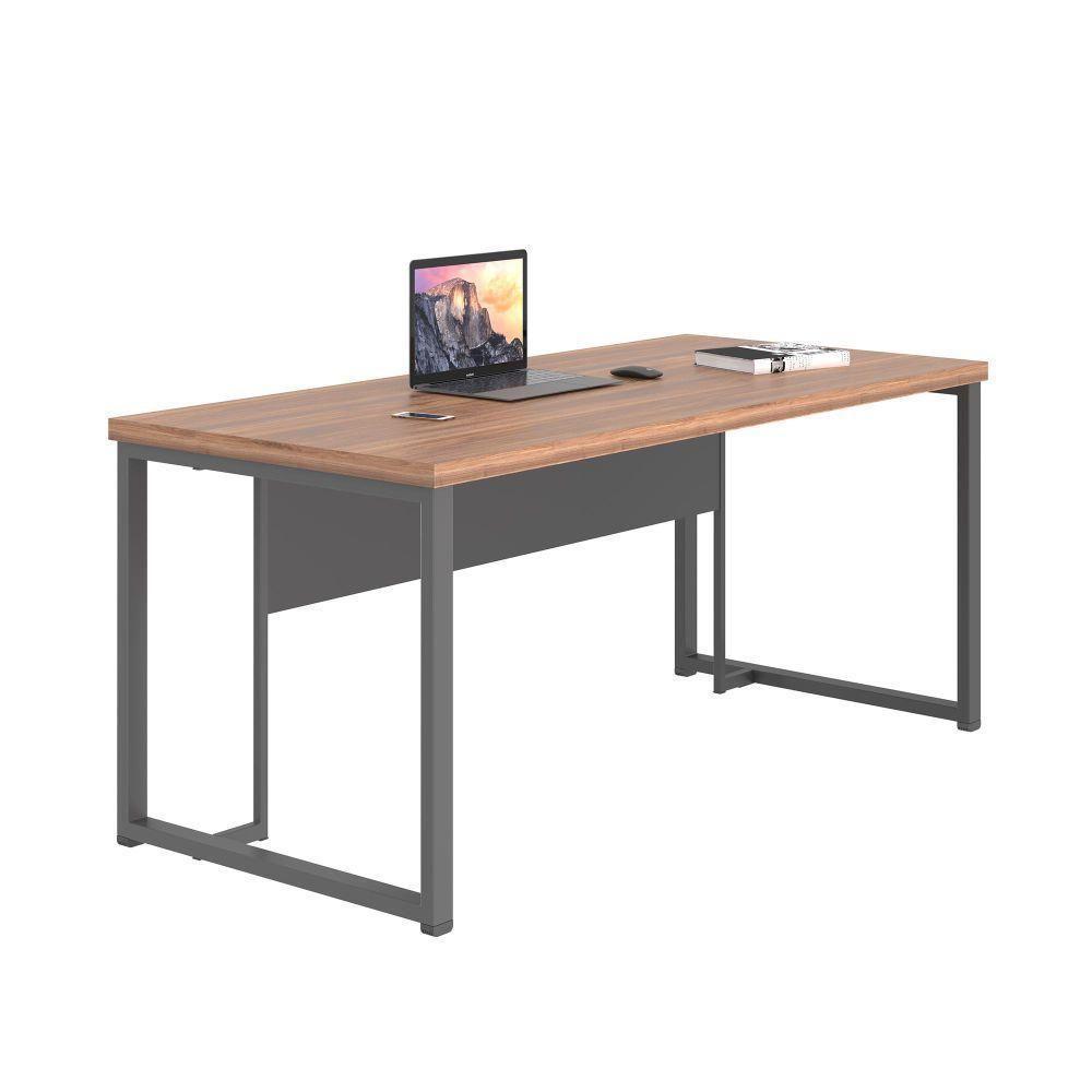 Mesa De Computador 1.8 Hook Noce Preto - 1