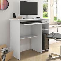 Conjunto Mesa De Computador Afrodite Branco - 2
