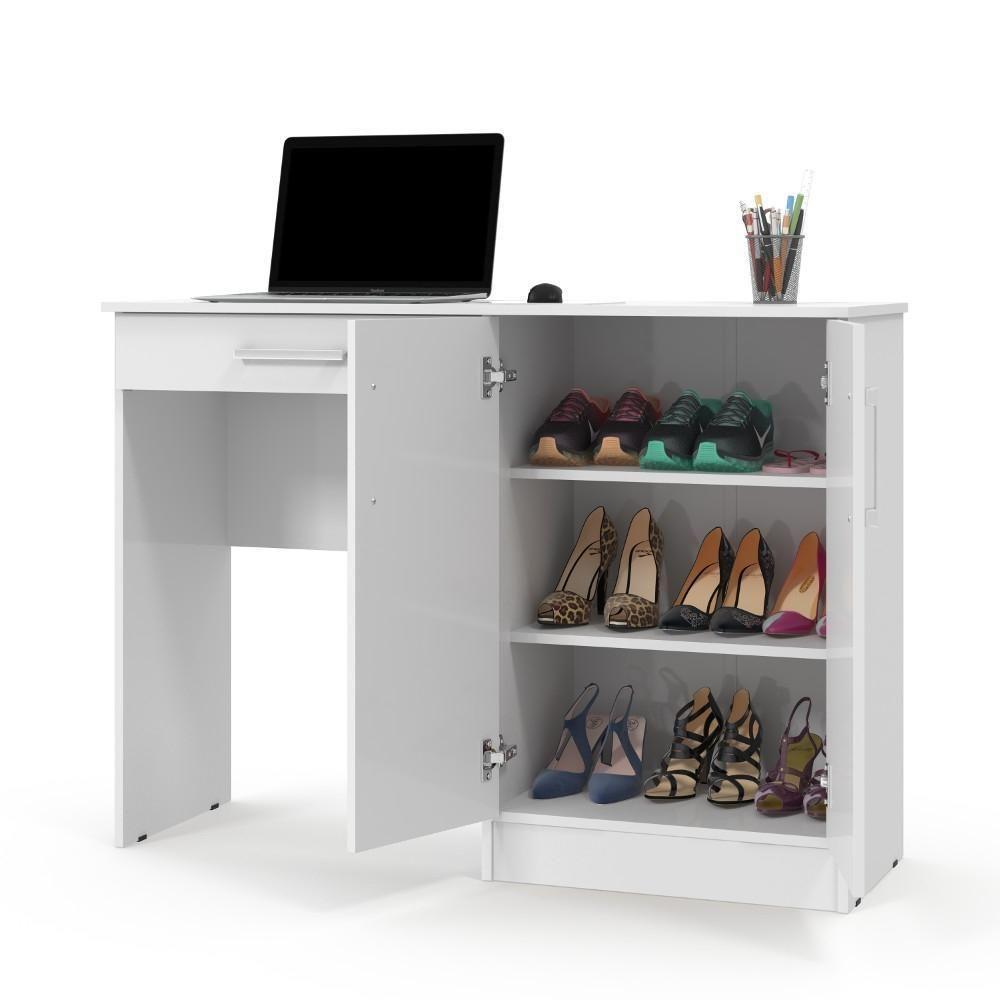 Mesa Para Computador Space - Branco - 4