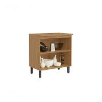 Balcão De Cozinha 80cm 2 Portas Com Tampo New Porto - Itatiaia Freijó/grafite - 2