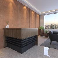 Conjunto Escritório Completo Woking Carvalho Branco