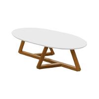 Jogo De Mezanino Lateral Com Mesa De Centro Juventus Branco Nature - 6
