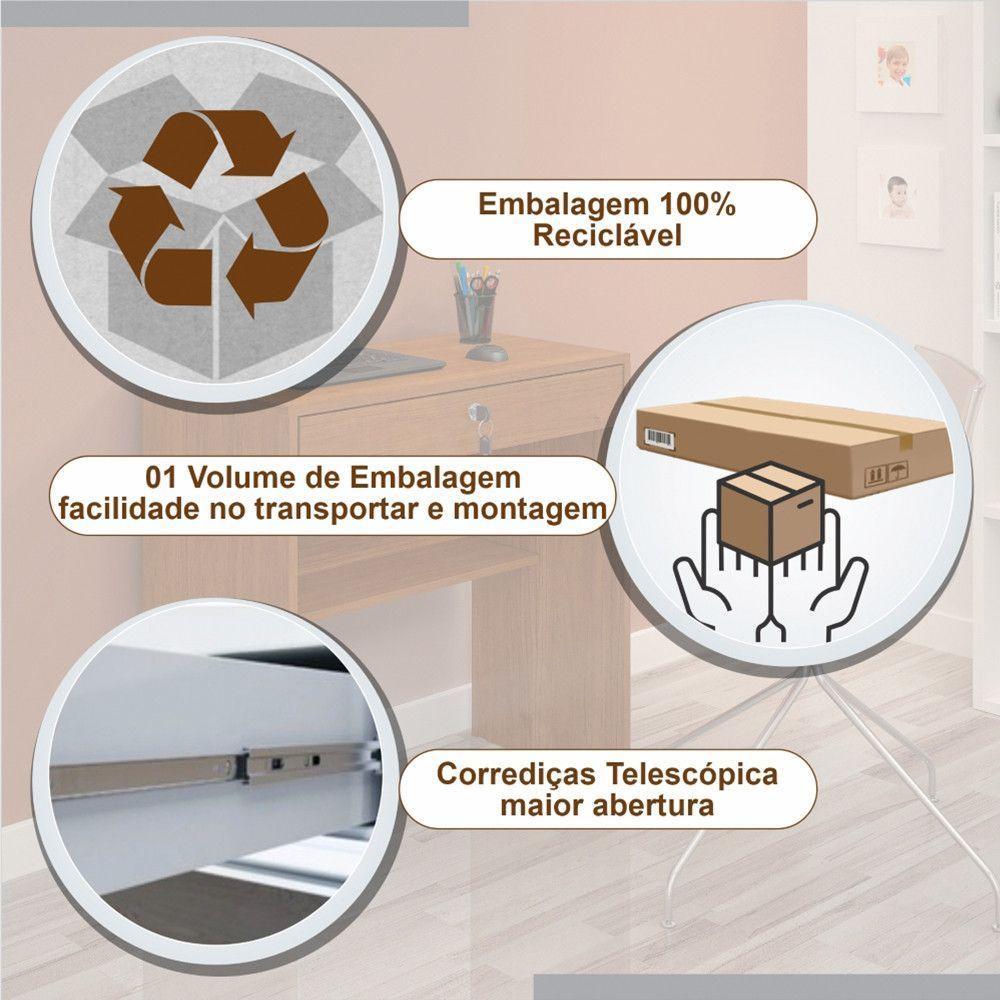 Escrivaninha Andorinha Candian Jcm Movelaria Cinamomo - 3