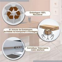Escrivaninha Andorinha Candian Jcm Movelaria Cinamomo - 3