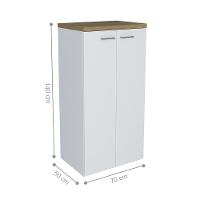 Conjunto Escritório Completo Castelo Olmo Branco - 4