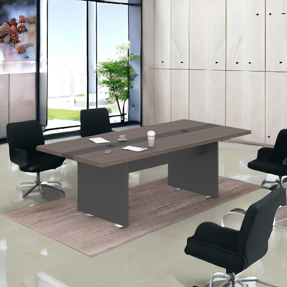 Mesa De Reunião 6 Lugares Empresa Parma Freijó - 3