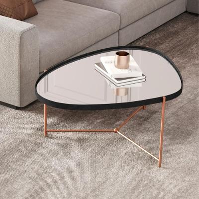 Mesa De Centro Eloise Preto Bronze