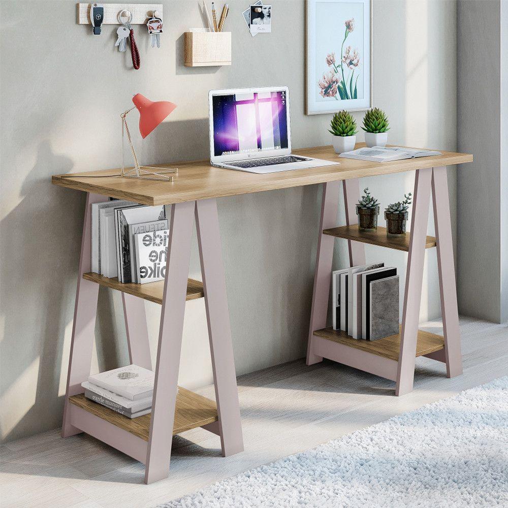 Escrivaninha Vigor Candian Jcm Movelaria Noronha Com Off White - 1