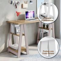 Escrivaninha Vigor Candian Jcm Movelaria Noronha Com Off White - 2