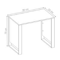 Mesa Para Computador Lewis Amendola Grafito - 2